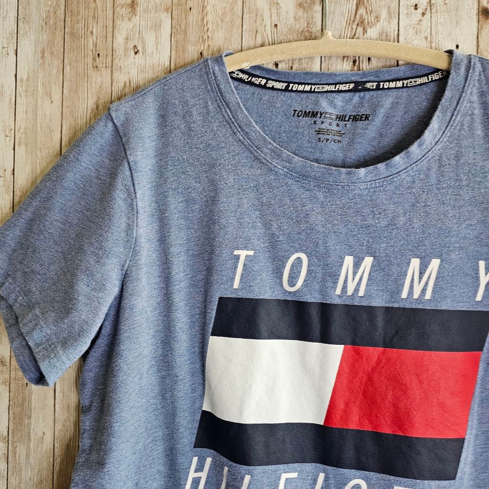 Tommy Hilfiger T-Shirt Blue S - Picture 3 of 7